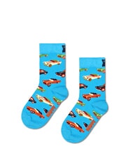HAPPY SOCKS KIDS CAR Coffret cadeau 3 paires de chaussettes bleu clair - Chaussettes unisexes - 2