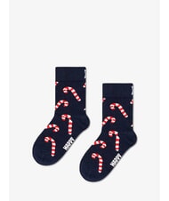 HAPPY SOCKS HOLIDAY KIDS Coffret cadeau 3 paires de chaussettes rouge - Chaussettes unisexes - 4