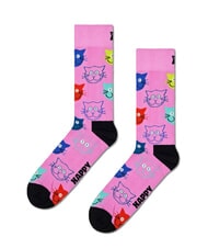 HAPPY SOCKS BLACK AND WHITE Coffret cadeau de 3 paires de chaussettes noir - Chaussettes Femme - 3