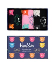 HAPPY SOCKS BLACK AND WHITE Coffret cadeau de 3 paires de chaussettes noir - Chaussettes Femme - 5