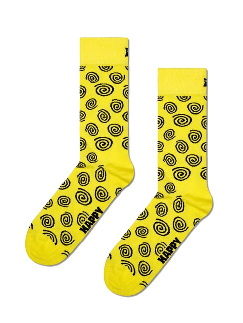 ZIG ZAG Coffret cadeau 2 paires de chaussettes jaune - Chaussettes pour hommes