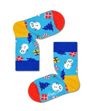 HAPPY SOCKS HOLIDAY KIDS Coffret cadeau 2 paires de chaussettes 0200 - Chaussettes unisexes - 3
