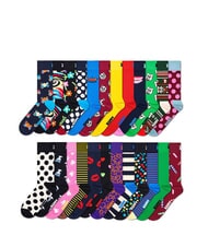 HAPPY SOCKS ADVENT Coffret cadeau de 24 paires de chaussettes blanc - Chaussettes pour hommes - 2