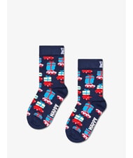 HAPPY SOCKS HOLIDAY KIDS Coffret cadeau 3 paires de chaussettes rouge - Chaussettes unisexes - 3