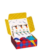 HAPPY SOCKS DOWNHILL SKIING Coffret cadeau 3 paires de chaussettes 6300 - Chaussettes Femme - 5