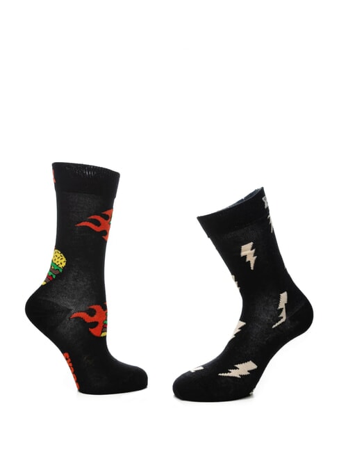 BLAST OFF BURGER Coffret cadeau 2 paires de chaussettes 9000 - Chaussettes pour hommes