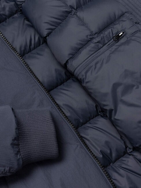 TRAVELLER Veste enti&egrave;rement zipp&eacute;e bleu marine - Doudounes homme