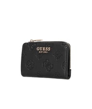 GUESS LAUREL 2 portefeuille zipp&eacute; de taille moyenne logo noir - Portefeuilles Femme - 3