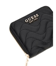 GUESS MELISANDRA  NOIR - Portefeuilles Femme - 3