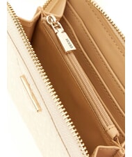 GUESS ALDINA portefeuille zipp&eacute; de taille moyenne OFFWHITE - Portefeuilles Femme - 2