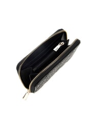 GUESS ALDINA portefeuille zipp&eacute; de taille moyenne NOIR - Portefeuilles Femme - 2