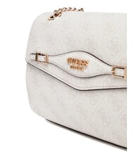 GUESS KATYA  Sac &agrave; bandouli&egrave;re logo blanc - Sacs pour Femme - 3