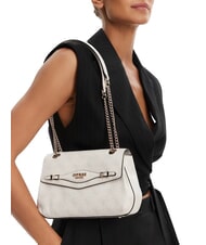 GUESS KATYA  Sac &agrave; bandouli&egrave;re logo blanc - Sacs pour Femme - 5