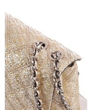 GUESS GIULLY 2 Sac bandouli&egrave;re tiss&eacute;, sac port&eacute; crois&eacute; or - Sacs pour Femme - 3