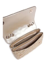 GUESS GIULLY 2 Sac bandouli&egrave;re tiss&eacute;, sac port&eacute; crois&eacute; or - Sacs pour Femme - 4