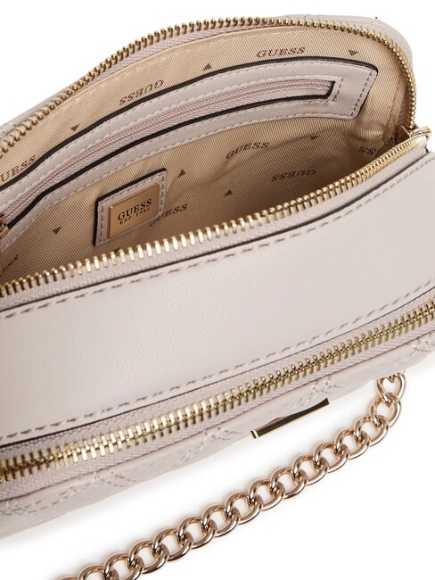 GIULLY 2 Sacoche matelass&eacute;e pour appareil photo &agrave; bandouli&egrave;re taupe - Sacs pour Femme