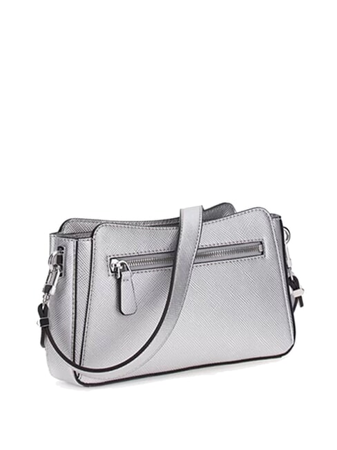 ROSALBA Petit sac bandouli&egrave;re ARGENT - Sacs pour Femme