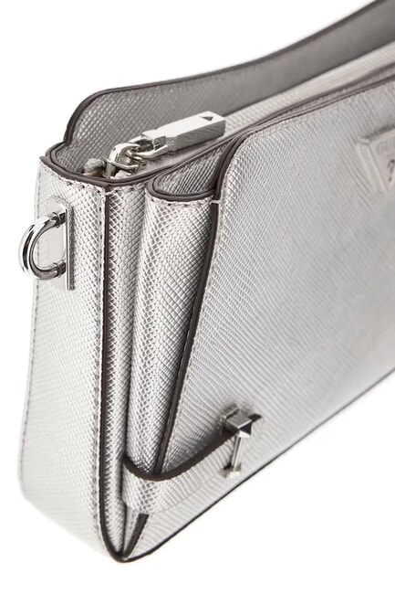 ROSALBA Petit sac bandouli&egrave;re ARGENT - Sacs pour Femme