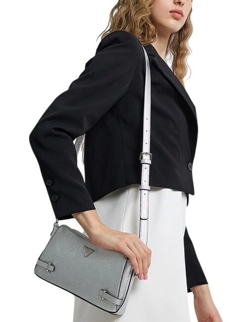 ROSALBA Petit sac bandouli&egrave;re ARGENT - Sacs pour Femme