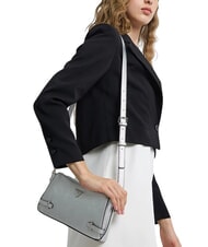 GUESS ROSALBA Petit sac bandouli&egrave;re ARGENT - Sacs pour Femme - 4