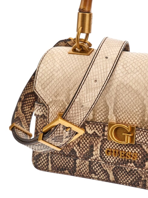 SIBEL Petit sac &agrave; main avec bandouli&egrave;re lalie beaut&eacute; naturel - Sacs pour Femme