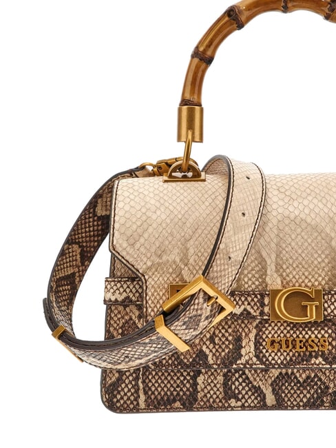 SIBEL Petit sac &agrave; main avec bandouli&egrave;re lalie beaut&eacute; naturel - Sacs pour Femme