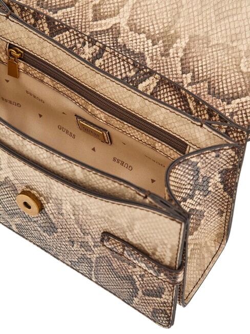 SIBEL Petit sac &agrave; main avec bandouli&egrave;re lalie beaut&eacute; naturel - Sacs pour Femme