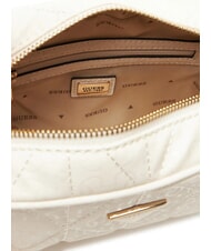 GUESS ALDINA Mini sac bandouli&egrave;re OFFWHITE - Sacs pour Femme - 6