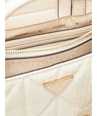 GUESS ALDINA  Sac &agrave; main avec bandouli&egrave;re OFFWHITE - Sacs pour Femme - 6