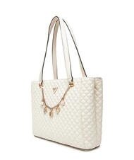 GUESS EVERLEE Sac &agrave; bandouli&egrave;re OFFWHITE - Sacs pour Femme - 2