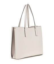 GUESS MERIDIAN 2 Sac &agrave; bandouli&egrave;re ivoire - Sacs pour Femme - 2