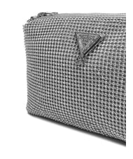 GUESS CRYSTAL Sac bandouli&egrave;re orn&eacute; de strass argent - Sacs pour Femme - 3