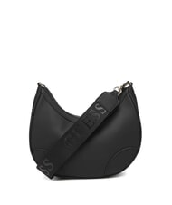 GUESS GIRL Sac bandouli&egrave;re Hobo jetbla - Sacs pour Femme - 2