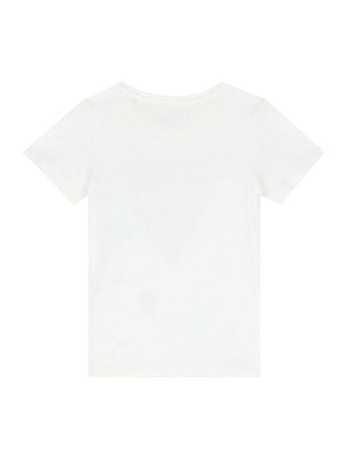 KIDS T-shirt avec logo triangulaire blanc v&eacute;ritable a000 - Tee-shirt enfant
