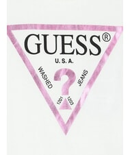 GUESS KIDS T-shirt avec logo triangulaire blanc v&eacute;ritable a000 - Tee-shirt enfant - 3