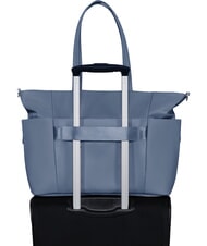 SAMSONITE MOVE JOURNEY Sac cabas port&eacute; &eacute;paule, avec bandouli&egrave;re bleu orage - Sacs pour Femme - 3