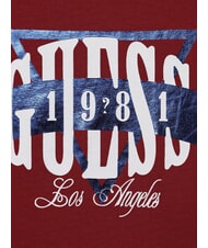 GUESS KIDS MINI ME T-shirt &agrave; manches courtes imprim&eacute; piment rouge - Tee-shirt enfant - 3