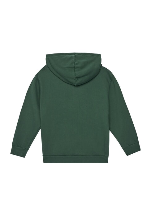 KIDS Sweat-shirt enfant avec capuche et poche vert r&eacute;tro - B&eacute;b&eacute; Sweat