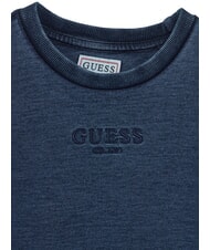 GUESS LS ACTIVE Sweat-shirt &agrave; col rond pour enfants gar&ccedil;on vintage bleu &eacute;tait - B&eacute;b&eacute; Sweat - 3