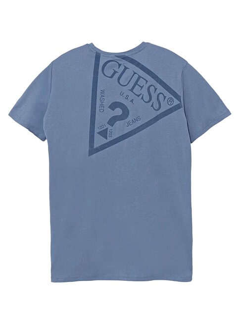 KIDS T-shirt &agrave; manches courtes avec imprim&eacute; r&eacute;tro bleu lilas - Tee-shirt enfant