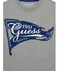GUESS KNOP T-shirt &agrave; manches courtes pour enfants bruy&egrave;re pierre claire - Tee-shirt enfant - 3