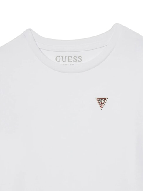 KIDS T-shirt &agrave; manches courtes avec &eacute;cusson logo blanc pur - Tee-shirt enfant