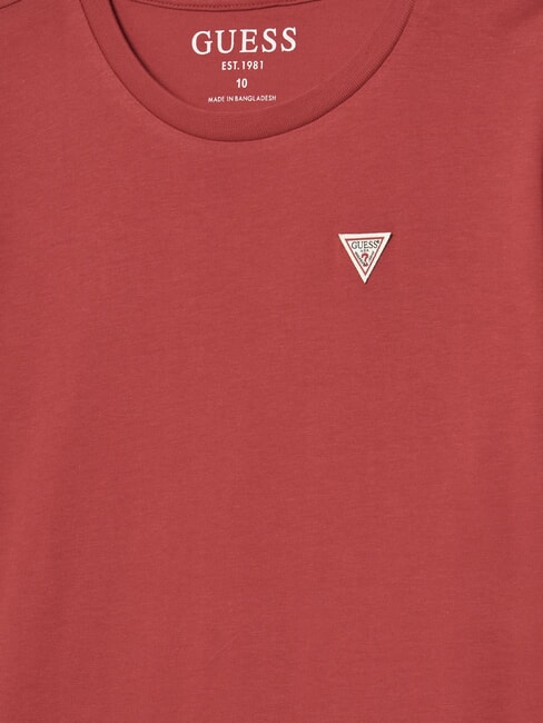 KIDS T-shirt &agrave; manches courtes avec &eacute;cusson logo rouge ardent - Tee-shirt enfant