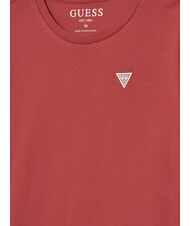 GUESS KIDS T-shirt &agrave; manches courtes avec &eacute;cusson logo rouge ardent - Tee-shirt enfant - 3