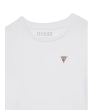 GUESS KIDS T-shirt &agrave; manches courtes avec &eacute;cusson logo blanc pur - Tee-shirt enfant - 3