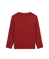 GUESS KIDS Pull &agrave; col rond pour enfants piment rouge - Pulls pour enfants - 2