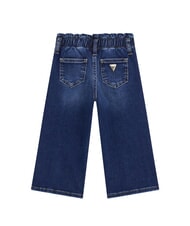 GUESS KIDS MINI ME Jeans pour filles avec des &eacute;cussons en strass lettres brillantes b&eacute;b&eacute; w - Pantalons pour enfants - 2