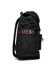 GUESS GIRLS PADDED Sac &agrave; dos matelass&eacute; avec logos color&eacute;s jetbla - Sacs pour Femme - 3