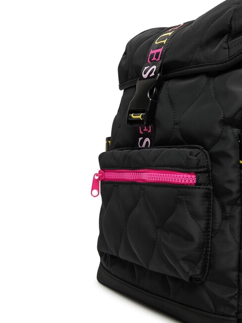 GIRLS PADDED Sac &agrave; dos matelass&eacute; avec logos color&eacute;s jetbla - Sacs pour Femme
