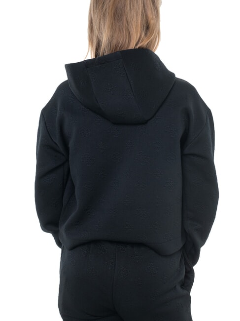 KIDS MINI ME Sweat &agrave; capuche avec logo pivoine int&eacute;gral pivoine m noire - B&eacute;b&eacute; Sweat